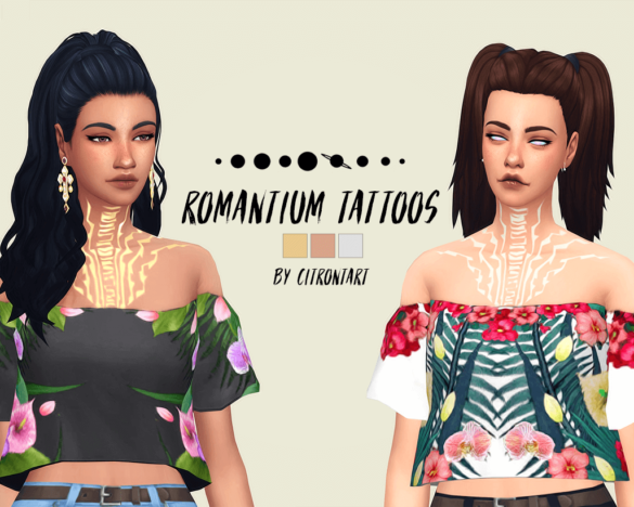 Sims 4 romantium tattoos