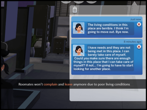 Sims 4 Roommate Satisfaction