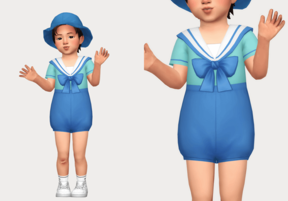 Sims 4 sailor onepiece