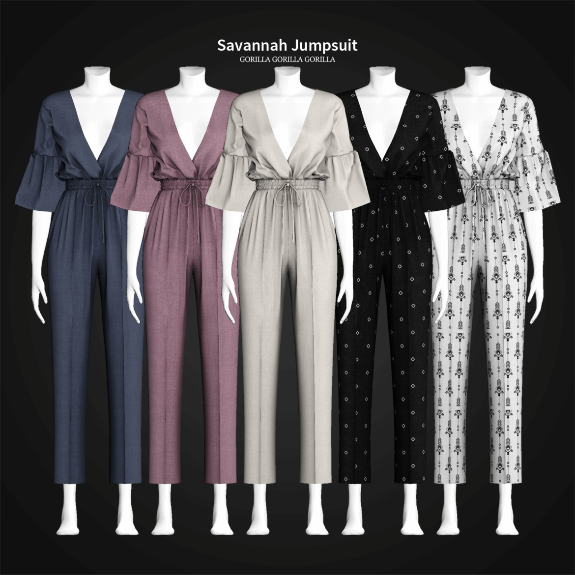 Sims 4 savannah jumpsuit