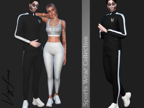 Sims 4 Set I Male Sports Wear Collection by Viy Sims