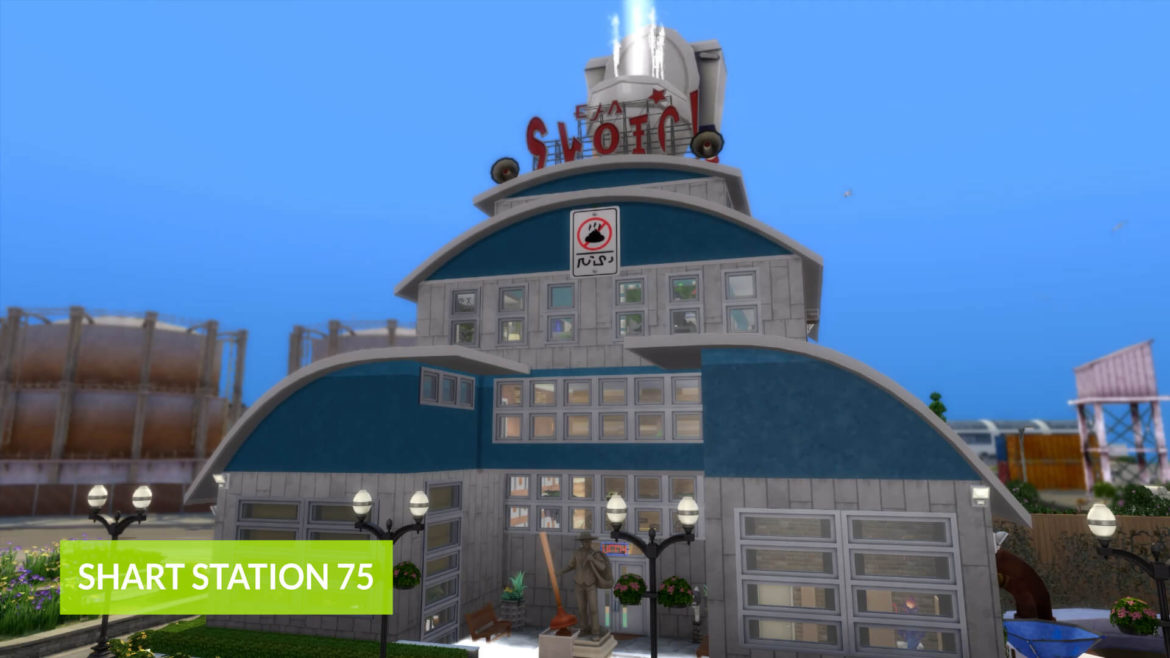 Sims 4 Shart Station 75 – TS4 – NO CC