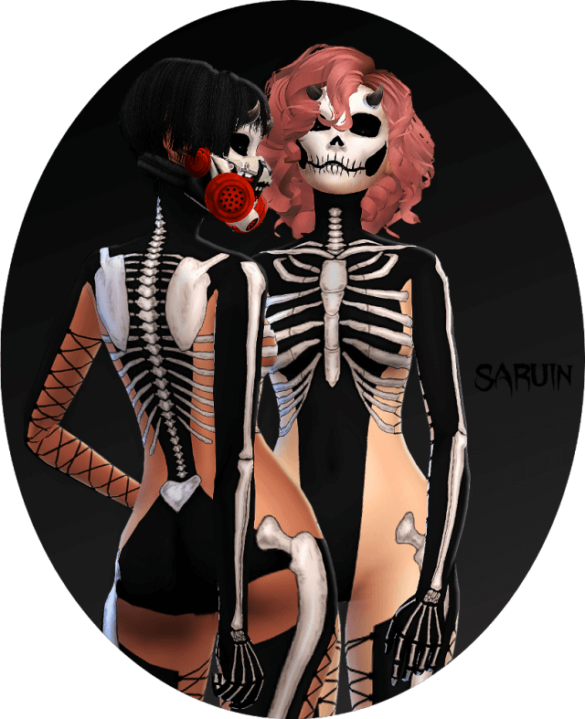 Sims 4 skeleton jumpsuit