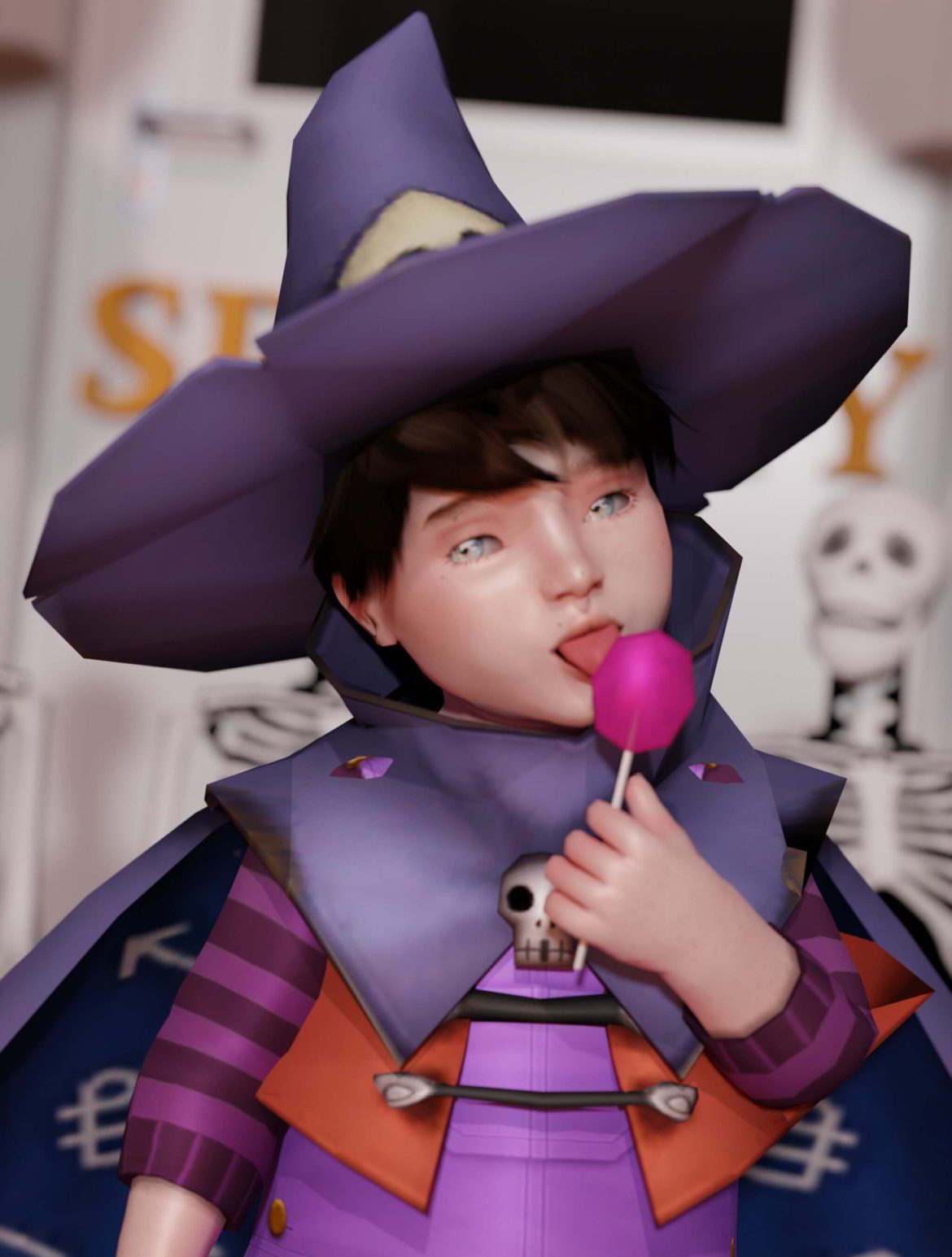 Sims 4 special of halloweem for babys