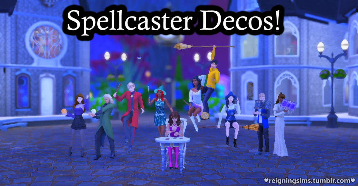 Sims 4 spellcaster deco Best Sims Mods