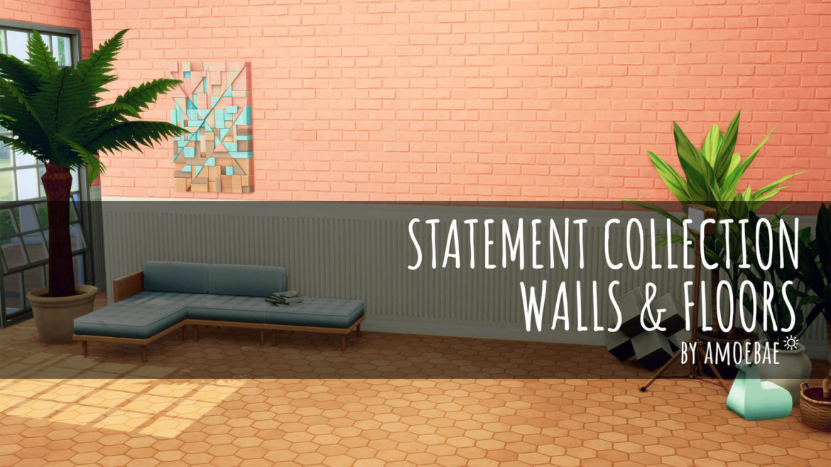 Sims 4 statement collection pt 2 walls floors