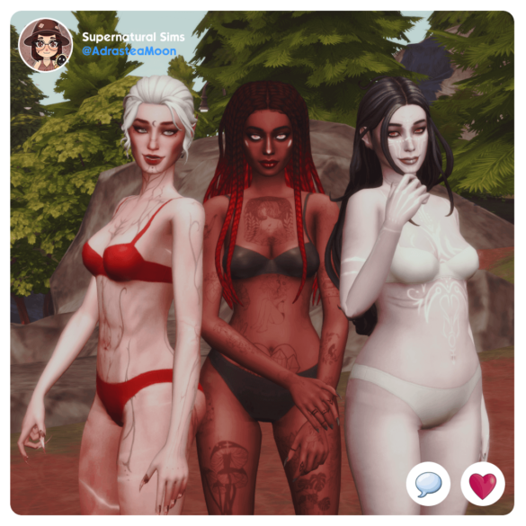 Sims 4 supernatural sims