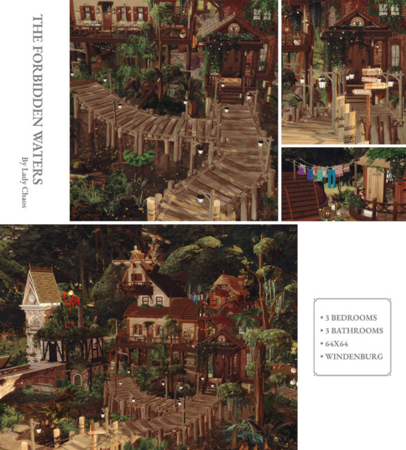 Sims 4 The Forbidden Waters [cc-free]