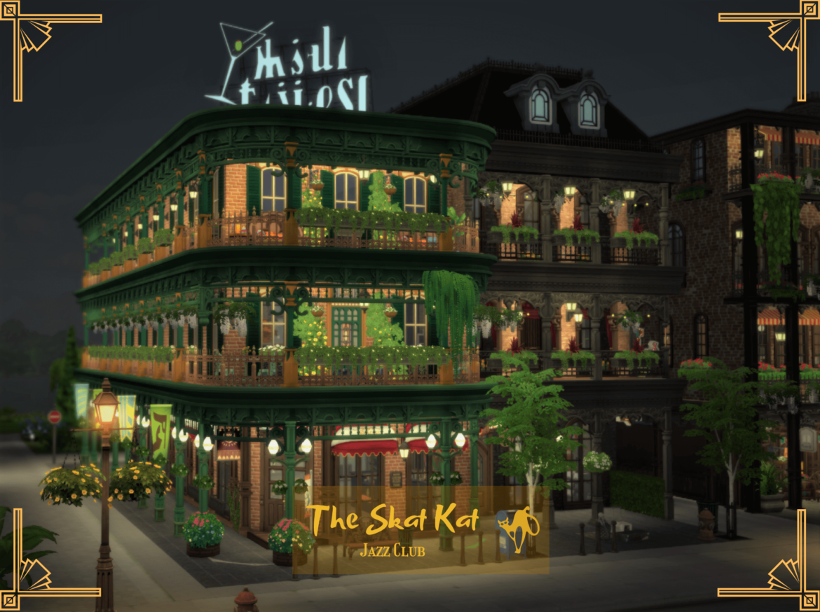 the skat kat jazz club i created this jazz club