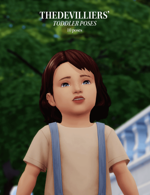 thedevilliers toddler poses simblreen scavenger