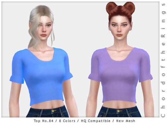 Sims 4 Top No.84 by ChordoftheRings at TSR