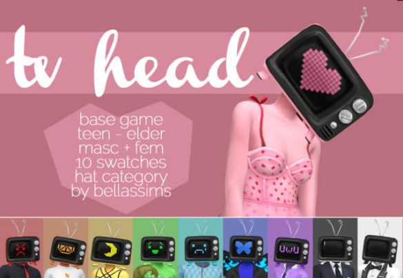 Sims 4 Tv Head Download