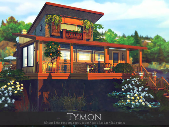 Sims 4 Tymon House by Rirann at TSR