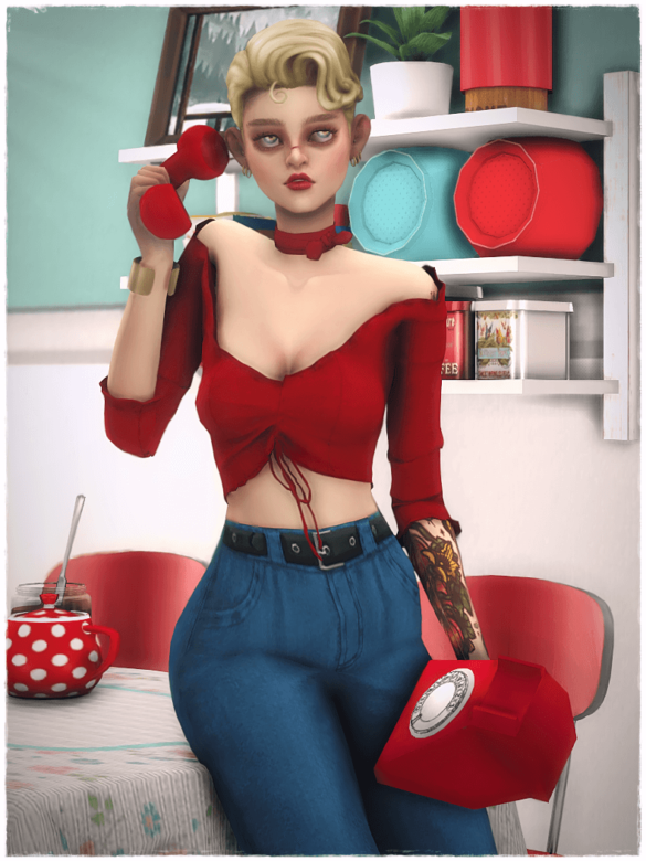 Sims 4 valentina and call me back pose followers