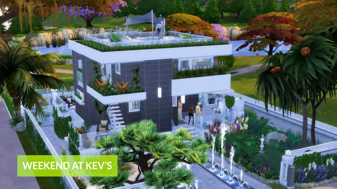Sims 4 Weekend At Kev’s – TS4 – NO CC