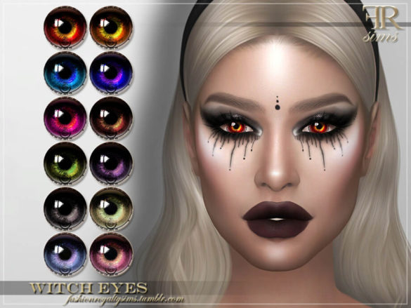 Sims 4 Witch Eyes by FashionRoyaltySims