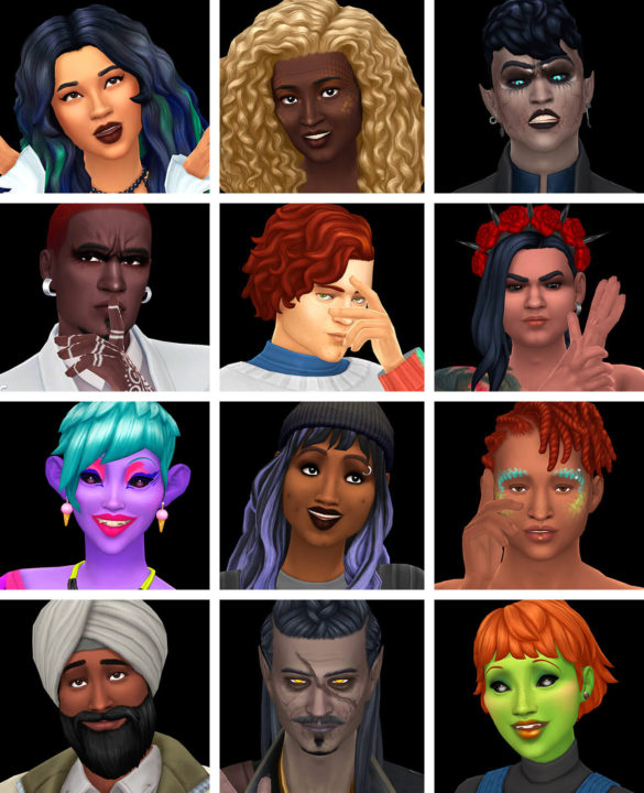 Sims 4 zimzalabim 24 cc free occult sims