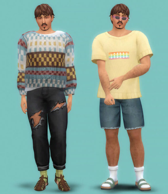 Sims 4 a jesse lookbook