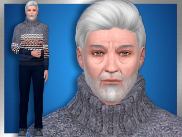 Sims 4 Alan Coleman by DarkWave14 at TSR