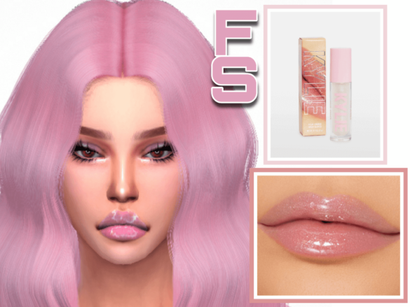 Sims 4 always shining high gloss by kylie cosmetics 1