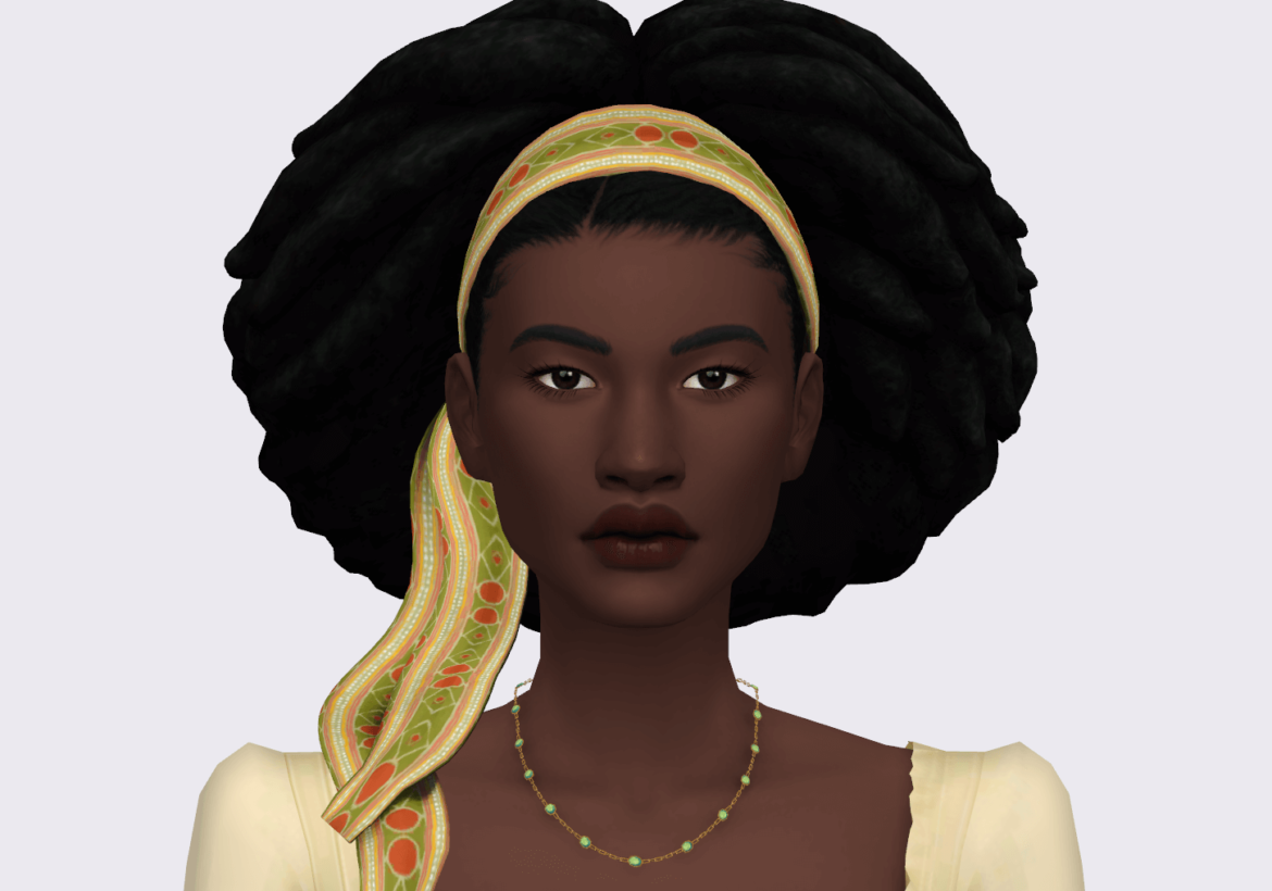 Sims 4 amani guava self assured romantic art lover