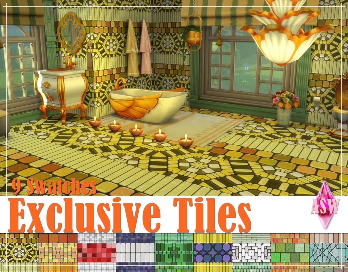 Sims 4 annett85 exclusive tiles