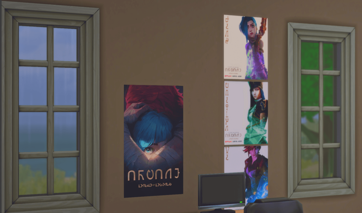 Sims 4 Arcane Series Posters