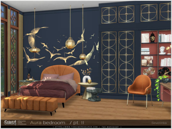 Sims 4 Aura bedroom Pt.II by Severinka_