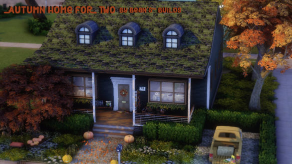 Sims 4 beansbuilds autumn home