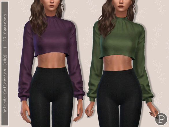 Sims 4 Belinda Blouse by Pipco