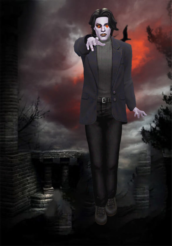 Sims 4 blood thirsty monster simblreen 2021