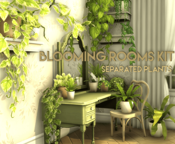 Sims 4 blooming rooms kit