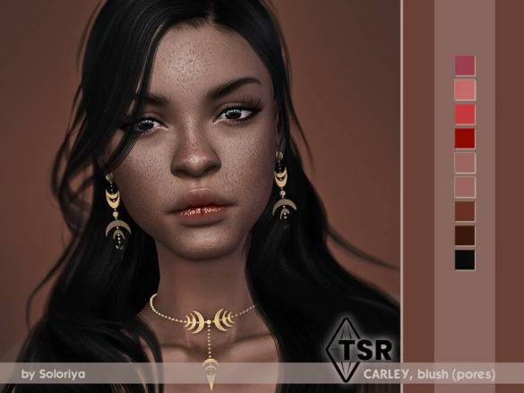 Sims 4 Blush Carley by soloriya