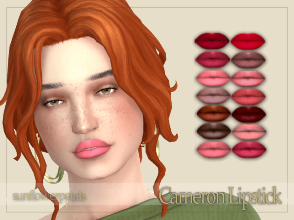Sims 4 cameron lipstick