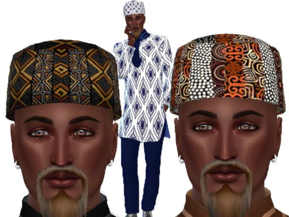 Sims 4 Cap recolor by TrudieOpp