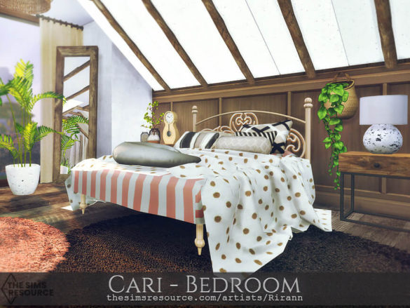 Sims 4 Cari – Bedroom by Rirann at TSR