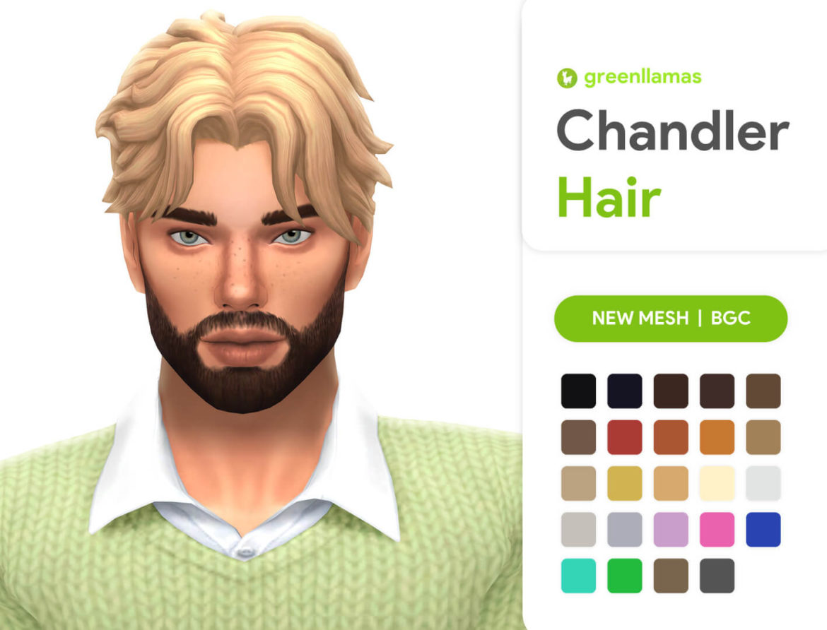 Sims 4 Chandler Hair