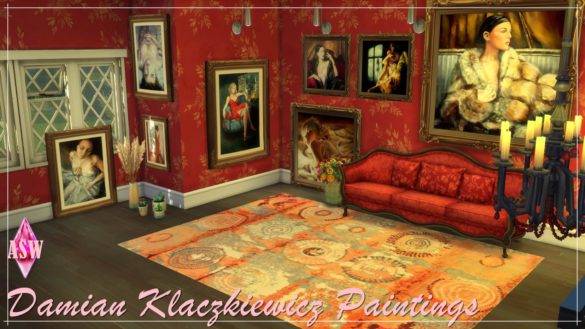 Damian Klaczkiewicz Paintings at Annetts