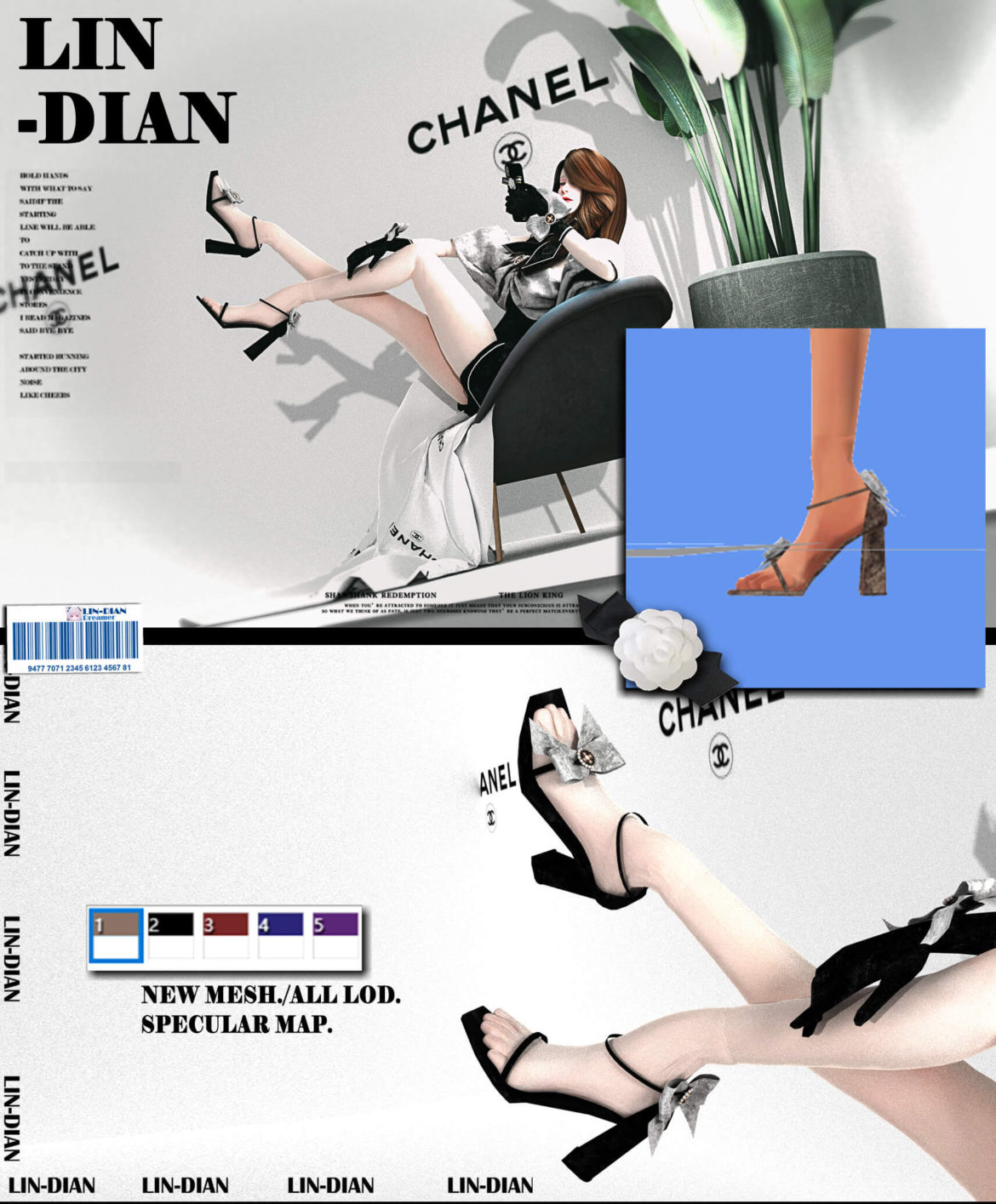 Sims 4 dian20211030shoe dian20211030shoe new