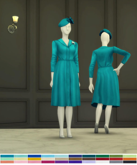 Duchess of Dress XIII 30 colors at Rusty Nail