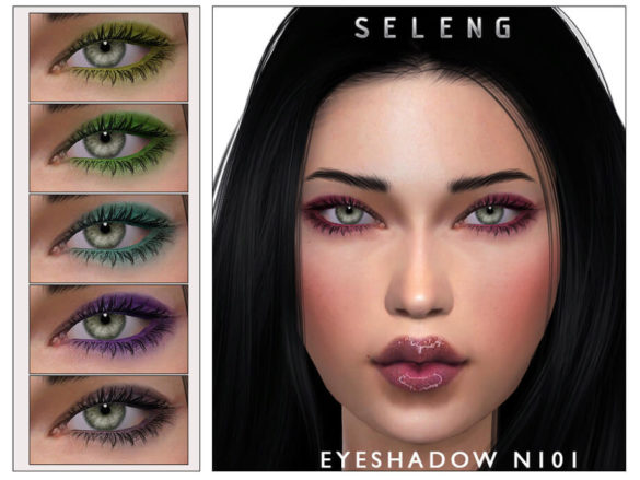 Sims 4 Eyeshadow N101 by Seleng