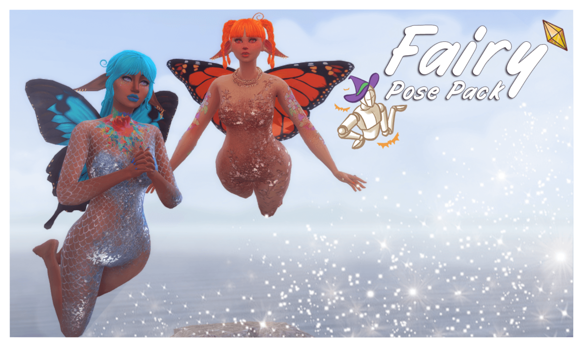 Sims 4 Fairy Pose Pack