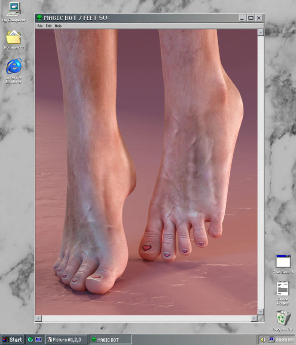 Sims 4 FEET 5V (UPDATED) by Magic-bot