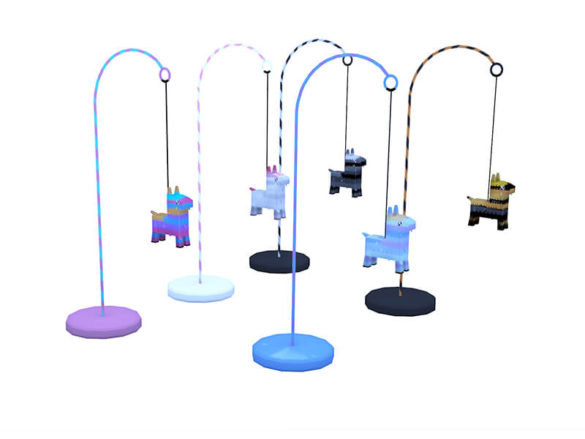 Sims 4 Functional Pinata by PandaSamaCC