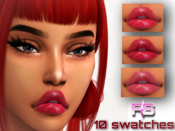 Sims 4 giddy lipgloss lips fs10 free public 824 10