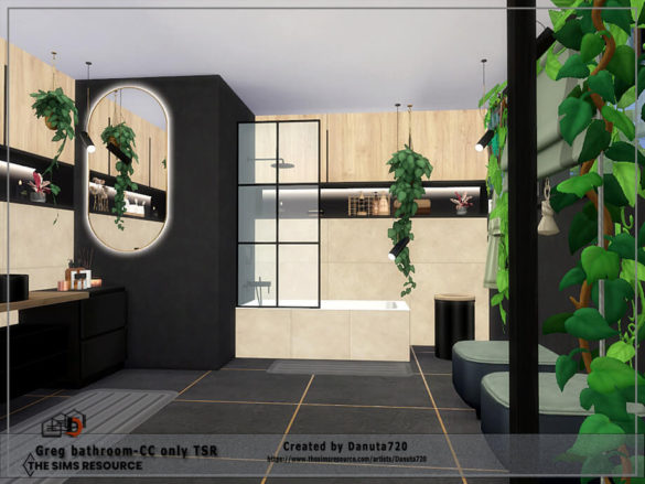 Sims 4 Greg bathroom by Danuta720 at TSR