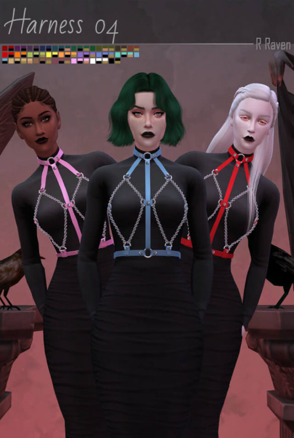 Sims 4 harness 04
