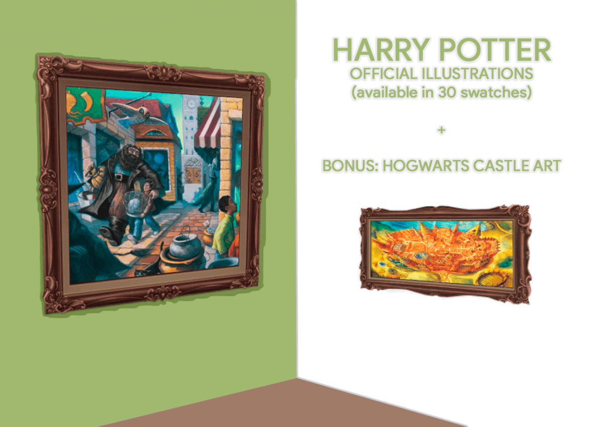 Harry Potter – Official illustrations | Hanging arts