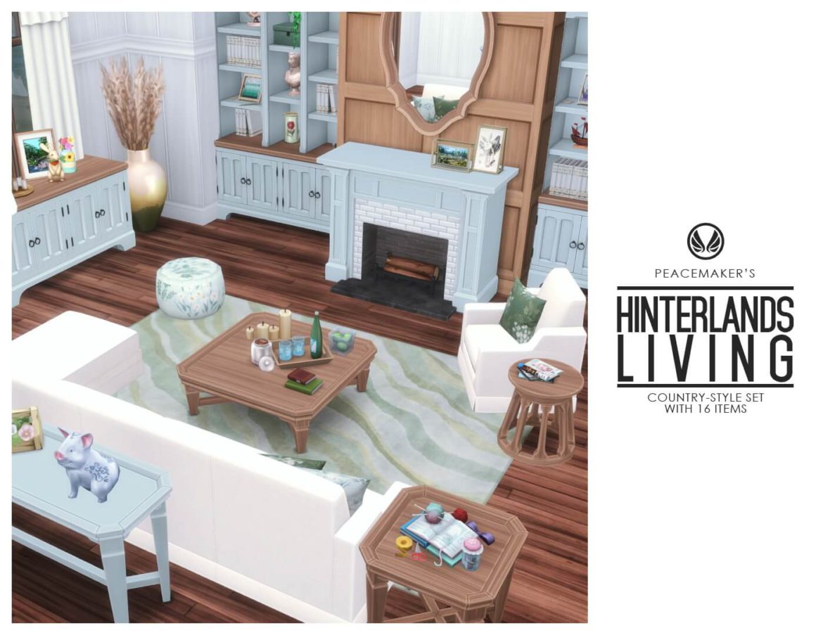 Hinterlands Living CountryStyle with 16 Items