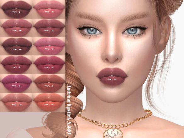 Sims 4 IMF Audrina Lipstick N.380 by IzzieMcFire